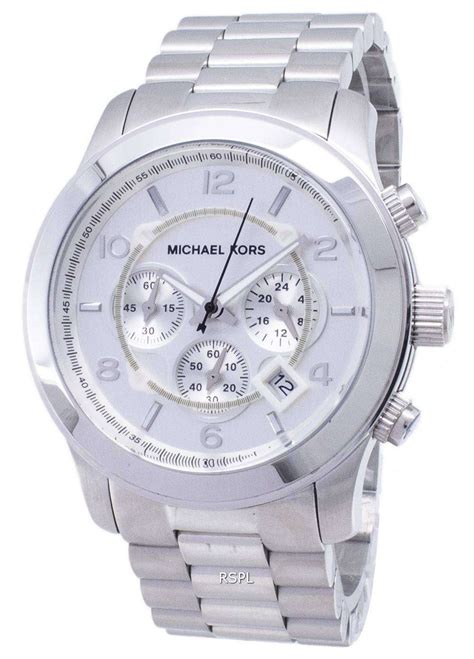 michael kors men's watches silver|Michael Kors mk8086.